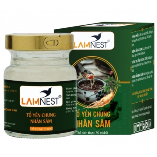 Tổ Yến Chưng Nhân Sâm