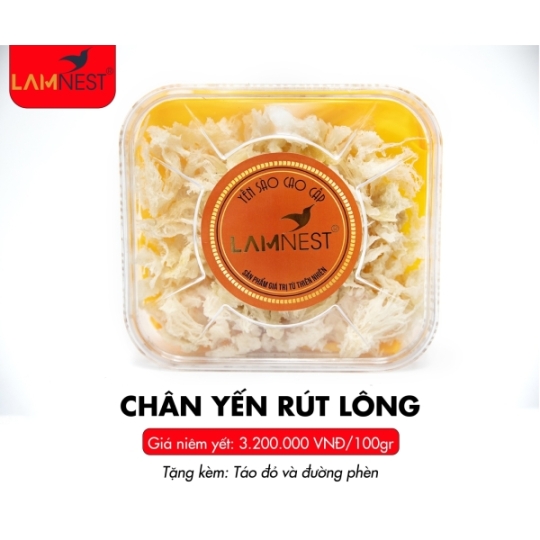 Chân Yến Rút Lông