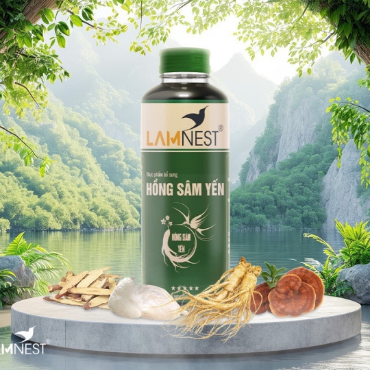 Hồng Sâm Yến Lamnest 01